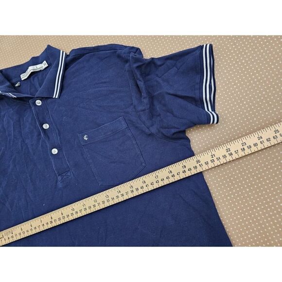 Criquet Polo Shirt Womens Large Blue Casual Golf Preppy Polo Shirt Lightweight - Picture 6 of 11
